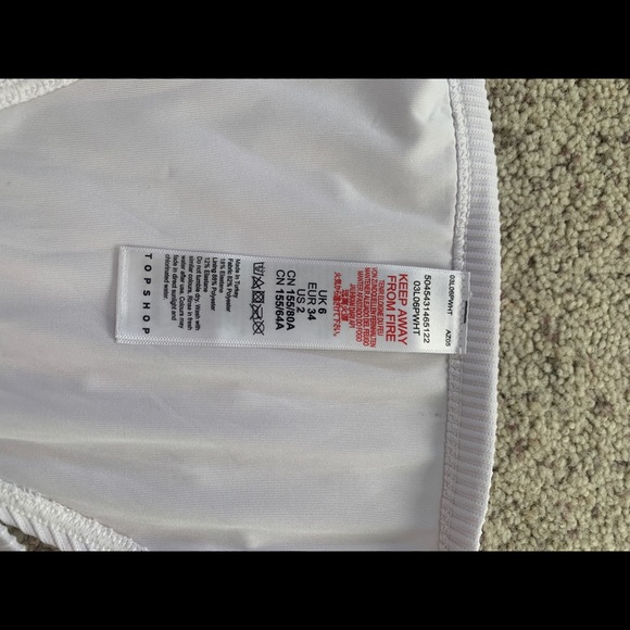 white bikini bottoms - Picture 3 of 3